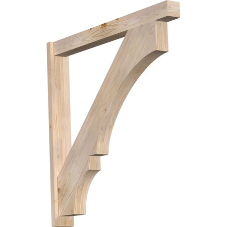 Ekena Millwork Balboa Block Smooth Outlooker, Douglas Fir, 5 1/2"W x 46"D x 46"H OUT06X46X46BOA05SDF